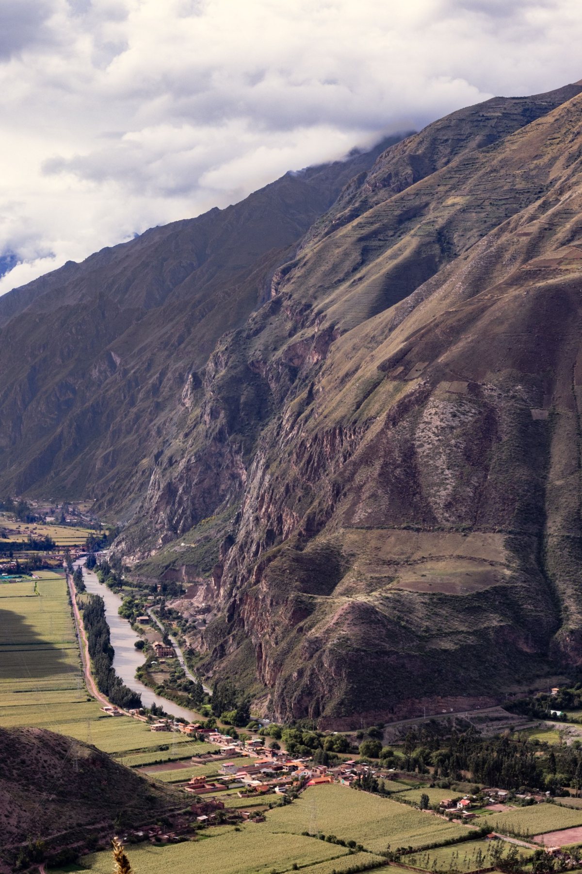 Río y montañas del Valle Sagrado
